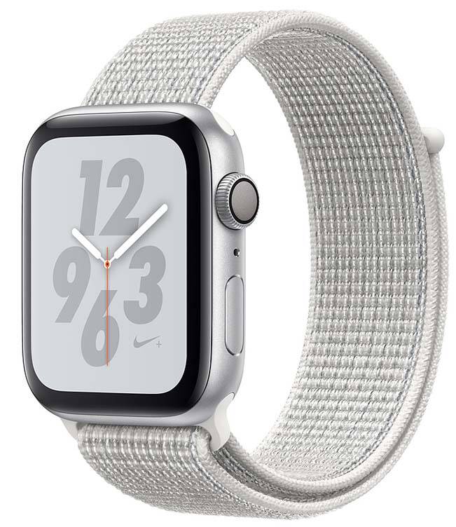 Apple Watch S4 Nike 44mm Srebrny z opask w kolorze nie nobia ym