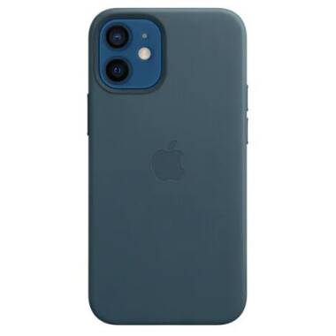 Etui do iPhone 12 mini Apple Leather Case z MagSafe - niebieskie