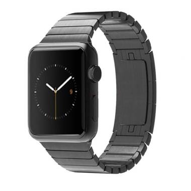 Bransoleta do Apple Watch 42/44/45/49 mm TECH-POTECT Linkband - czarna