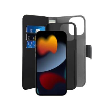 Etui do iPhone 13 Pro PURO Wallet Detachable 2w1 czarne