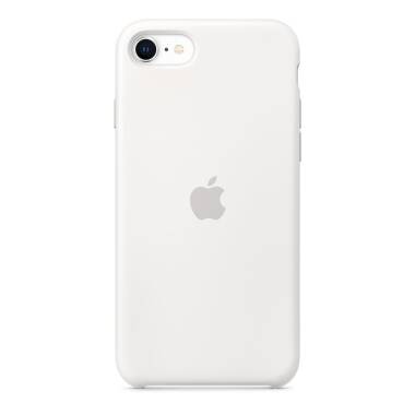 Etui do iPhone SE 2020 Apple Silicone Case - biale