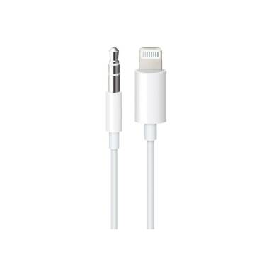 Apple Lightning to Headphone Jack kabel 1.2m biały