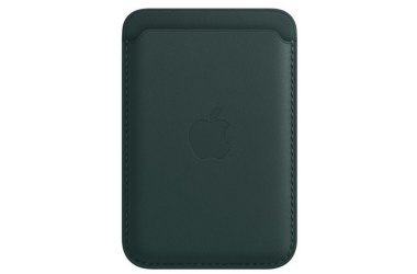 Apple skórzany portfel z MagSafe FindMy - zielony
