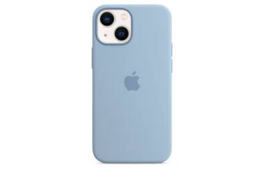 Etui do iPhone 13 mini Apple Silicone Case z MagSafe - niebieska mgła