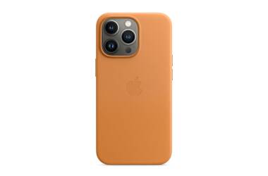 Etui do Apple iPhone 13 Naturalna skóra z MagSafe - Jasny Brąz