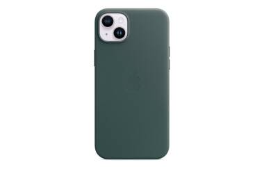 Etui do iPhone 14 Plus Apple Leather Case - leśna zieleń