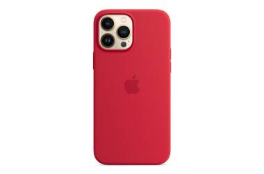 Etui do iPhone 13 Pro Max Apple Silicone Case z MagSafe - czerwone