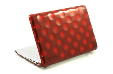 Etui do MacBook Pro 13 Hard Candy Bubble Shell V2 - czerwone