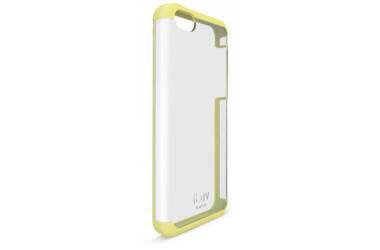 Etui do iPhone 5C iLuv Vyneer Dual Material - żółte