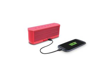 Głośnik Bluetooth iLuv MobiOut - czerwony 
