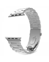 Bransoleta do Apple Watch 42/44/45/49 mm TECH-PROTECT Stainless -srebrna - zdjęcie 2
