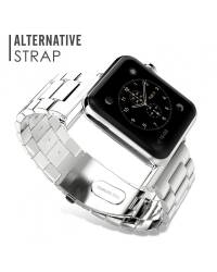 Bransoleta do Apple Watch 42/44/45/49 mm TECH-PROTECT Stainless -srebrna - zdjęcie 4