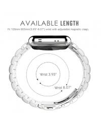 Bransoleta do Apple Watch 42/44/45/49 mm TECH-PROTECT Stainless -srebrna - zdjęcie 3