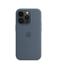 Etui do iPhone 14 Pro Apple Silicone Case z MagSafe - sztormowy błękit - zdjęcie 6