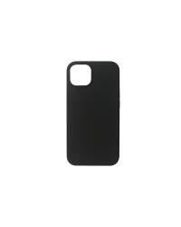 Etui do iPhone 13 mini eSTUFF MADRID Silk-touch Silicone Case - czarne - zdjęcie 1