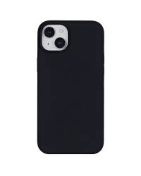 Etui do iPhone 15 Plus eSTUFF INFINITE RIGA Silicon Cover - czarne - zdjęcie 1