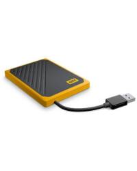 Dysk zewnętrzny - WD My Passport Go SSD 500GB USB Żółty - zdjęcie 3