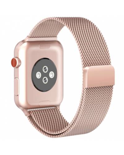 Bransoleta do Apple Watch TECH-PROTECT Milaneseband  w kolorze różowego złota 38/40/41 mm - zdjęcie 1