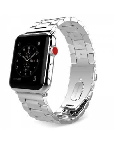 Bransoleta do Apple Watch 42/44/45/49 mm TECH-PROTECT Stainless -srebrna - zdjęcie 1