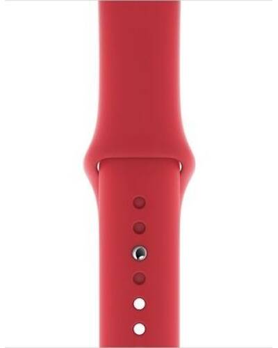 Pasek do Apple watch 38/40/41 mm Apple Silicone - czerwony - zdjęcie 2