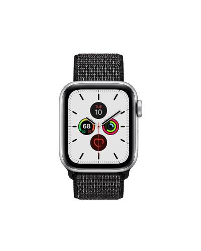 Pasek sportowy do Apple Watch 42/44/45/49 mm Crong Reflex Band - czarny - zdjęcie 1