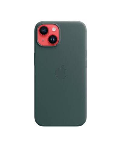 Etui do iPhone 14 Apple Leather Case - leśna zieleń - zdjęcie 5