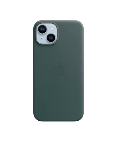 Etui do iPhone 14 Apple Leather Case - leśna zieleń - zdjęcie 7