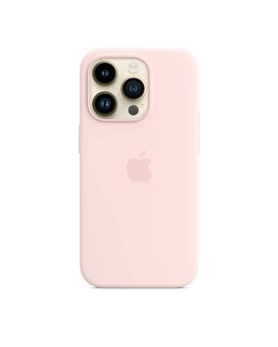 Etui do iPhone 14 Pro Max Apple Silicone Case z MagSafe - kredkowy róż - zdjęcie 6
