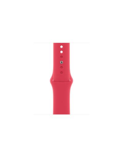 Apple Watch Series + Cellular 8 45mm aluminium w kolorze czerwony z paskiem sportowym w kolorze czerwony - zdjęcie 3
