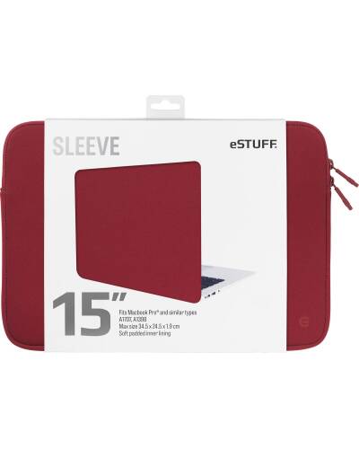 Etui do MacBook Pro 15 eSTUFF Sleeve - Fits  - zdjęcie 1