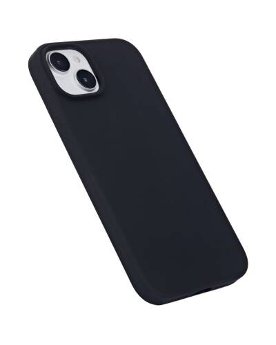 Etui do iPhone 15 Plus eSTUFF INFINITE RIGA Silicon Cover - czarne - zdjęcie 4