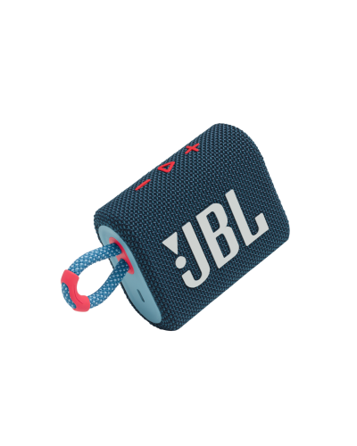 Głosnik JBL GO 3 - niebiesko-różowy - zdjęcie 1