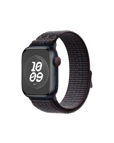 Opaska sportowa do Apple Watch 41mm w kolorze - czarny - zdjęcie 2