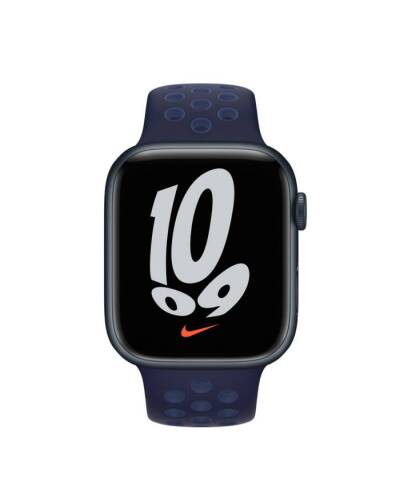 Pasek do Apple Watch 45mm silikonowy Nike+ - granatowy - zdjęcie 2