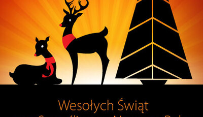 Wesołych Świąt oraz Szczęśliwego Nowego Roku.