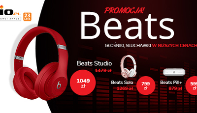 Promocja na słuchawki i głośniki Beats