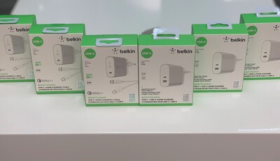 Nowa dostawa ładowarek sieciowych Belkin 