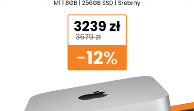 HIT TYGODNIA! Apple Mac Mini z procesorem M1 - 12% Taniej!