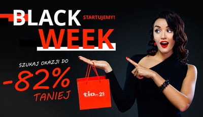 STARTUJE BLACK WEEK 2021. TANIEJ nawet o 82% !!!