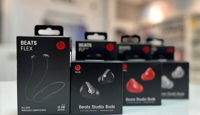 Spróbuj dokanałowych słuchawek Beats! 