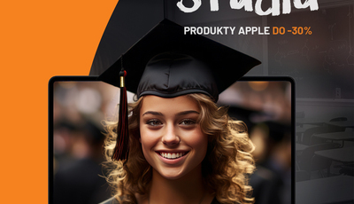 Produkty apple nawet do -30% z okazji powrotu na studia!