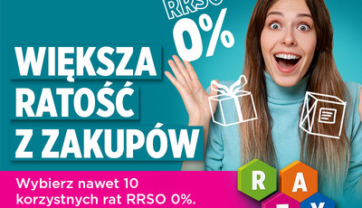 Raty 0% - powracają! 