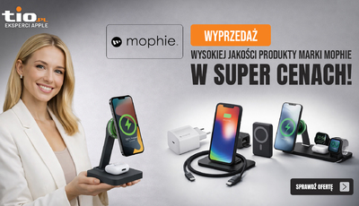 Wyprzedaż produktów Mophie w TiO Media!