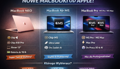 NOWOŚĆ OD APPLE! Premiera MacBook NEO + nowe Air i Pro na M5