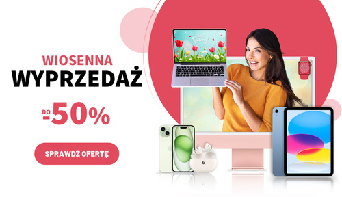 Wiosenna Wyprzedaż 2025 w TiO Eksperci Apple!