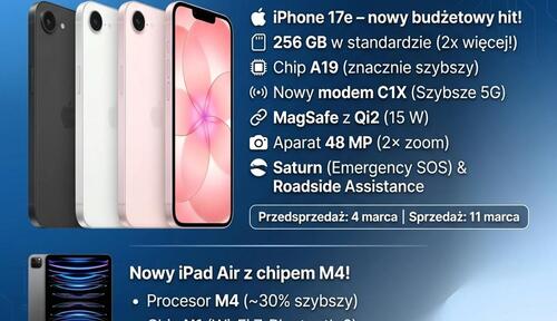 iPhone 17e - nowy budżetowy hit od Apple