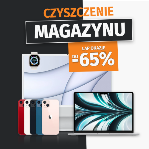 CZYSZCZENIE MAGAZYNÓW! Okazje nawet do - 65%