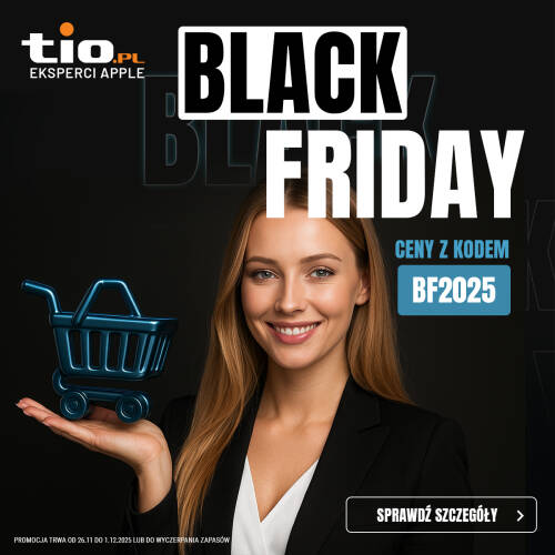 Black Friday z Apple w TiO.pl 2025