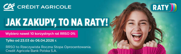 Wiosenne raty w TiO! RRSO 0%!