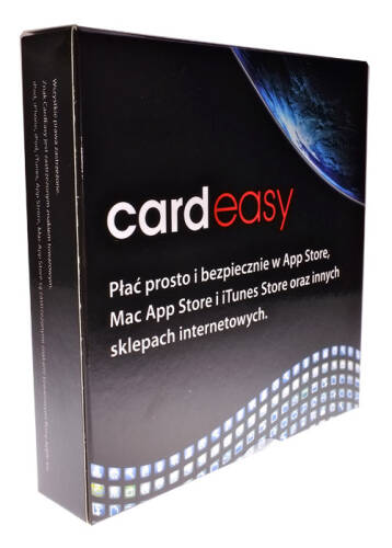 Card Easy do płatności w Apple App Store - dostępna w TiO.pl w cenie 35,00 zł